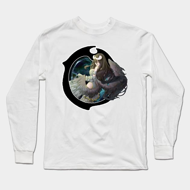 Albedo from Over Lord Long Sleeve T-Shirt by InfinitelyPink